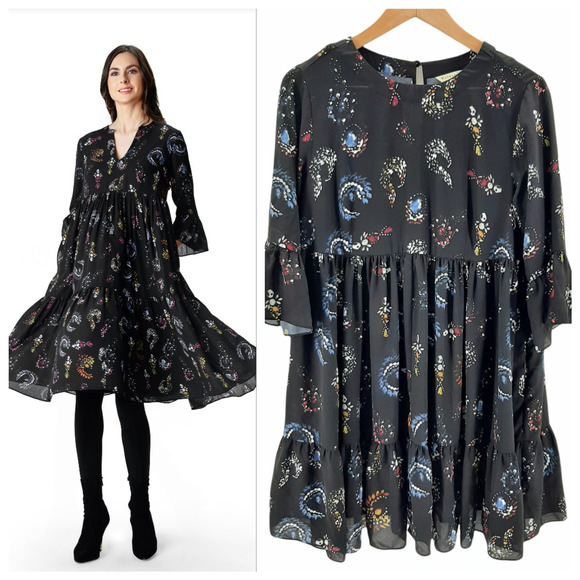 Wayward Fancies Jewel Print Dress w/ Pockets - Picture 10 of 10